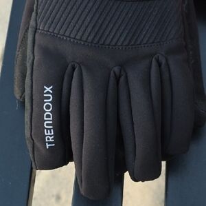 Black Winter Gloves for Men
